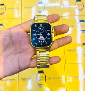 G9 Ultra Max Gold Haino Teko Smart Watch